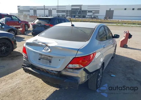 2017 Hyundai Accent Value Edition из США, поврежденный, VIN KMHCT4AE4HU346395